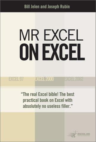 Tapa de Mr Excel ON EXCEL
