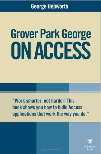 Tapa de Grover Park George On Access