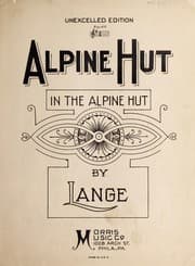 Tapa de Alpine hut