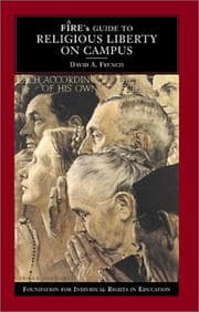 Tapa de FIRE's guide to religious liberty on campus