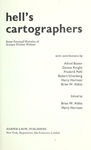 Tapa de Hell's cartographers : some personal histories of science fiction writers