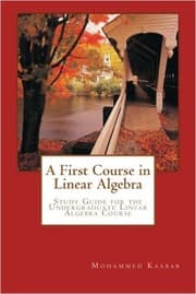 Tapa de A First Course in Linear Algebra