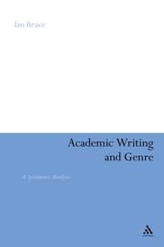 Tapa de Academic writing and genre a systematic analysis