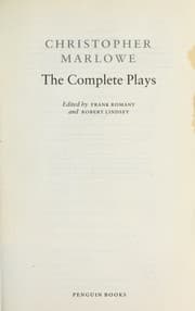 Tapa de COMPLETE PLAYS; ED. BY FRANK ROMANY