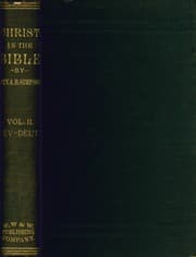Tapa de Christ in the Bible Vol. II - Lev. - Deut.