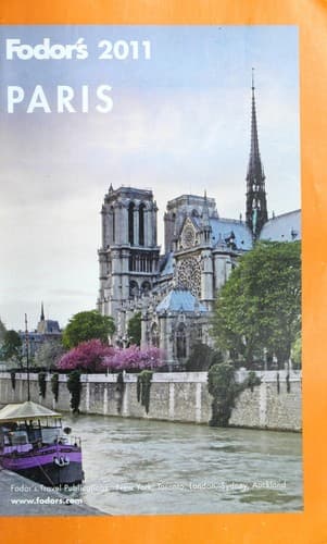 Tapa de Fodor's Paris 2011