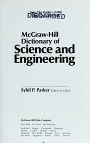 Tapa de McGraw-Hill dictionary of science and engineering
