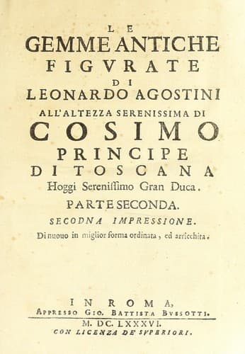 Tapa de Le gemme antiche figurate