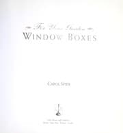 Tapa de Window boxes