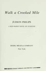 Tapa de Walk a crooked mile