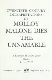 Tapa de Beckett's "Molloy", "Malone Dies", "The Unnamable" (20th Century Interpretations)