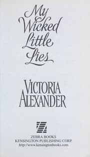 Tapa de My wicked little lies