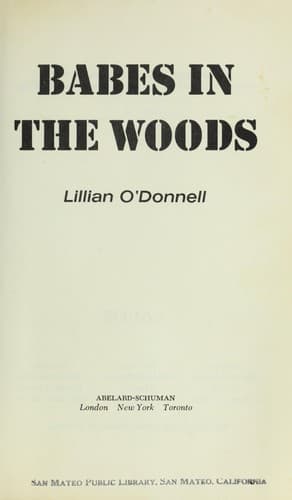 Tapa de Babes in the woods