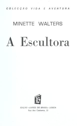 Tapa de A escultora