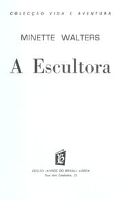 Tapa de A escultora