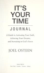 Tapa de It's your time journal