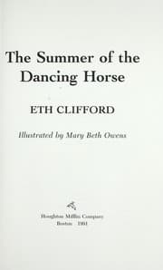Tapa de The summer of the dancing horse