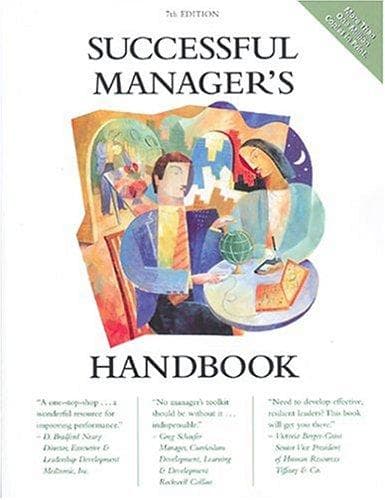 Tapa de Successful Manager's Handbook
