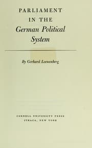 Tapa de Parliament in the German political system