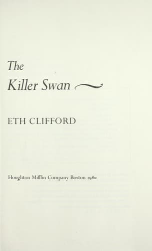 Tapa de The killer swan