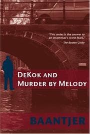 Tapa de DeKok and Murder by Melody