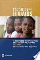 Tapa de A sourcebook of HIV/AIDS prevention programs