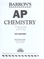 Tapa de Ap Chemistry 2008