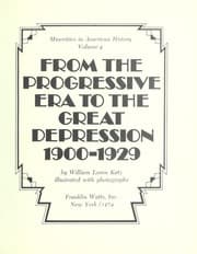 Tapa de From the Progressive Era