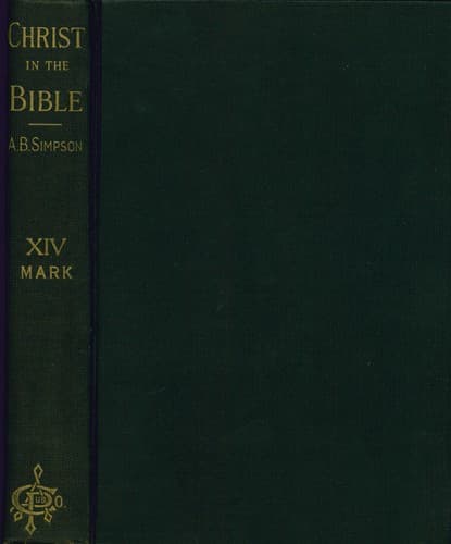 Tapa de Christ in the Bible Vol. XIV - Mark