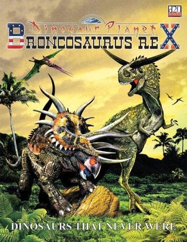 Tapa de Dinosaurs That Never Were (Broncosaurus Rex)