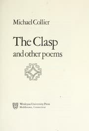 Tapa de The clasp and other poems