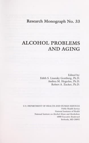 Tapa de Alcohol problems and aging