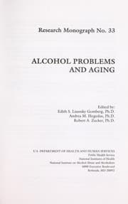 Tapa de Alcohol problems and aging
