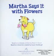 Tapa de Martha says it with flowers