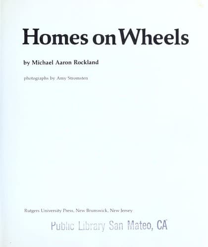 Tapa de Homes on wheels