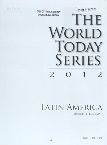 Tapa de Latin America 2012
