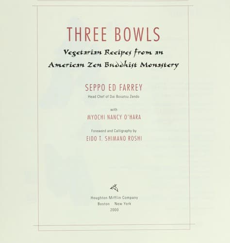 Tapa de Three bowls