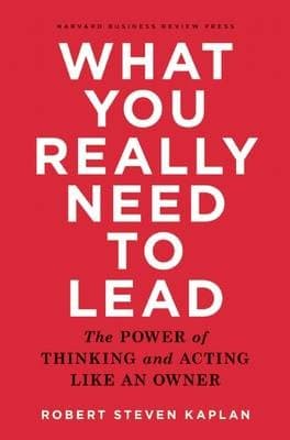 Tapa de WHAT YOU REALLY NEED TO LEAD