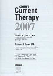 Tapa de Conn's current therapy 2007