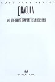 Tapa de Dracula, and other plays of adventure and suspense