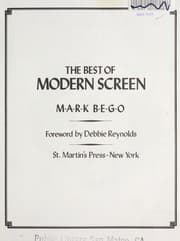 Tapa de The best of Modern screen magazine
