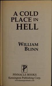Tapa de A cold place in hell