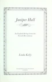 Tapa de Juniper Hall