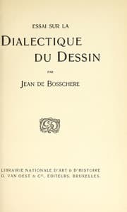 Tapa de Essai sur la dialectique du dessin