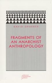 Tapa de Fragments of an Anarchist Anthropology