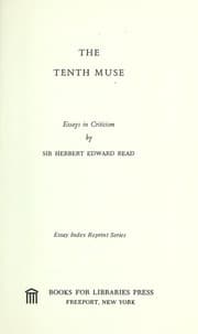 Tapa de The tenth muse