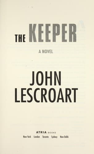 Tapa de The keeper