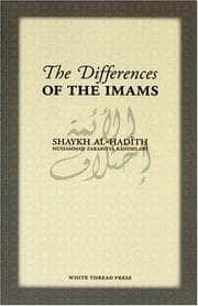 Tapa de The Differences Of The Imams