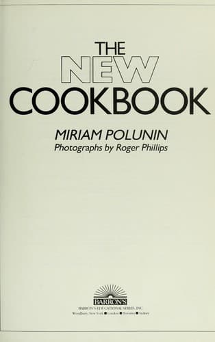 Tapa de The new cookbook