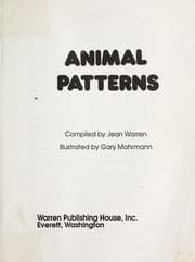 Tapa de Animal Patterns (Mix and Match Ser.)